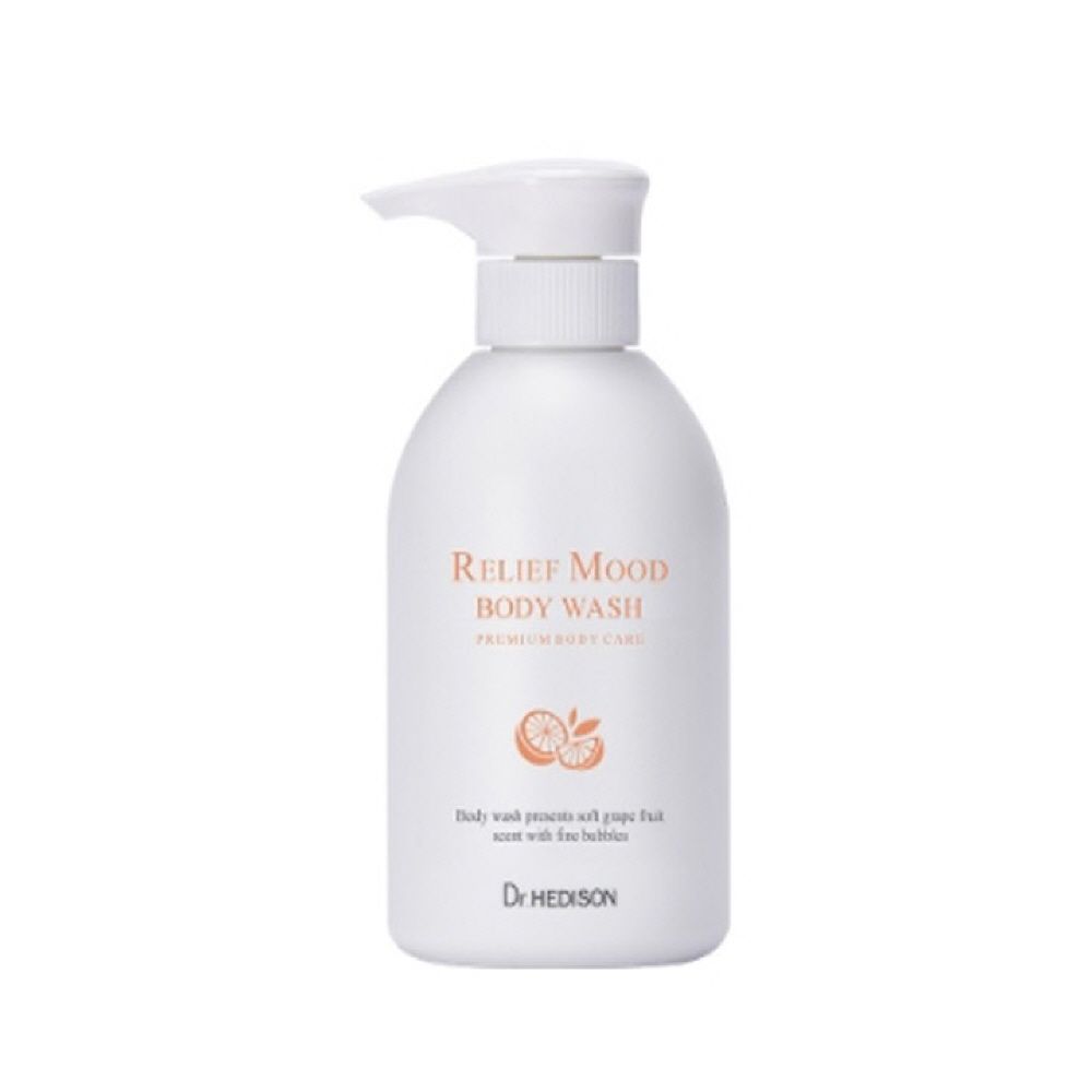 Dr.HEDISON Relief Mood Body Wash 450ml K-Beauty Low Irritation Moisturizing Citrus Mild Acidic Cleanser _ Made in Korea